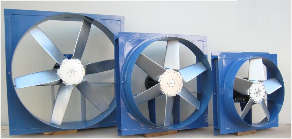 Популярные осевые вентиляторы являются универсальным видом приточно-вытяжной системы.